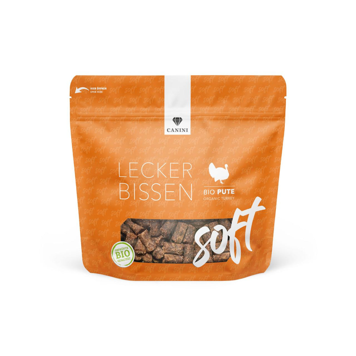 Leckerbissen Soft Bio-Pute, 120 g